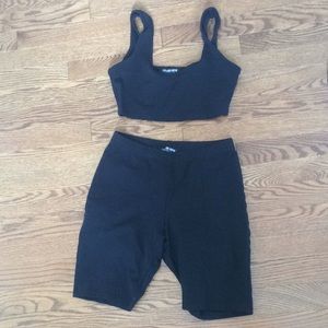 Fashion nova black set